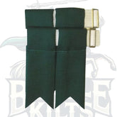 Modern Green Garter Flashes